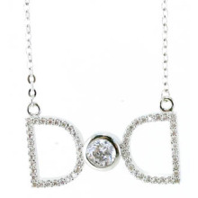 Neuer Entwurf für die Halskette der Frauen 925 silberne Schmucksachen (N6650)